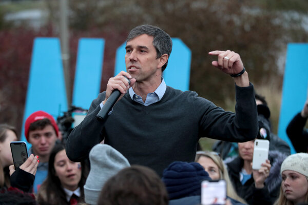 Beto O’Rourke promises to legalize marijuana once elected governor of Texas