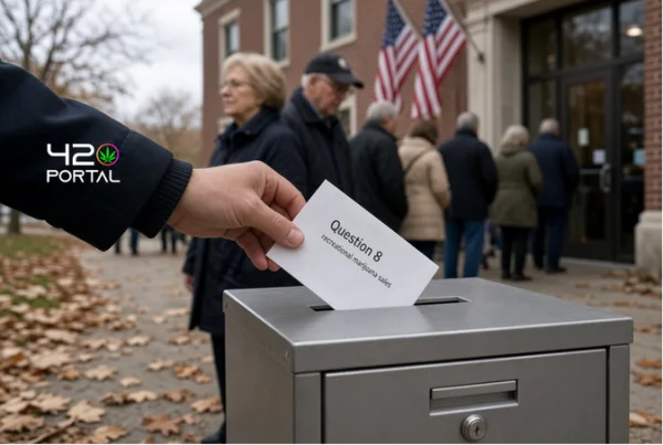 Massachusetts Voters Face First-in-Nation Vote to End Legal Recreational Marijuana Sales