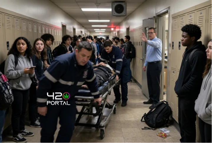 Stoughton High Clears Hallways After Students Eat THC Gummies