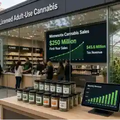 Minnesota Marijuana Market Crosses $250 Million in First Year of Recreational Sales