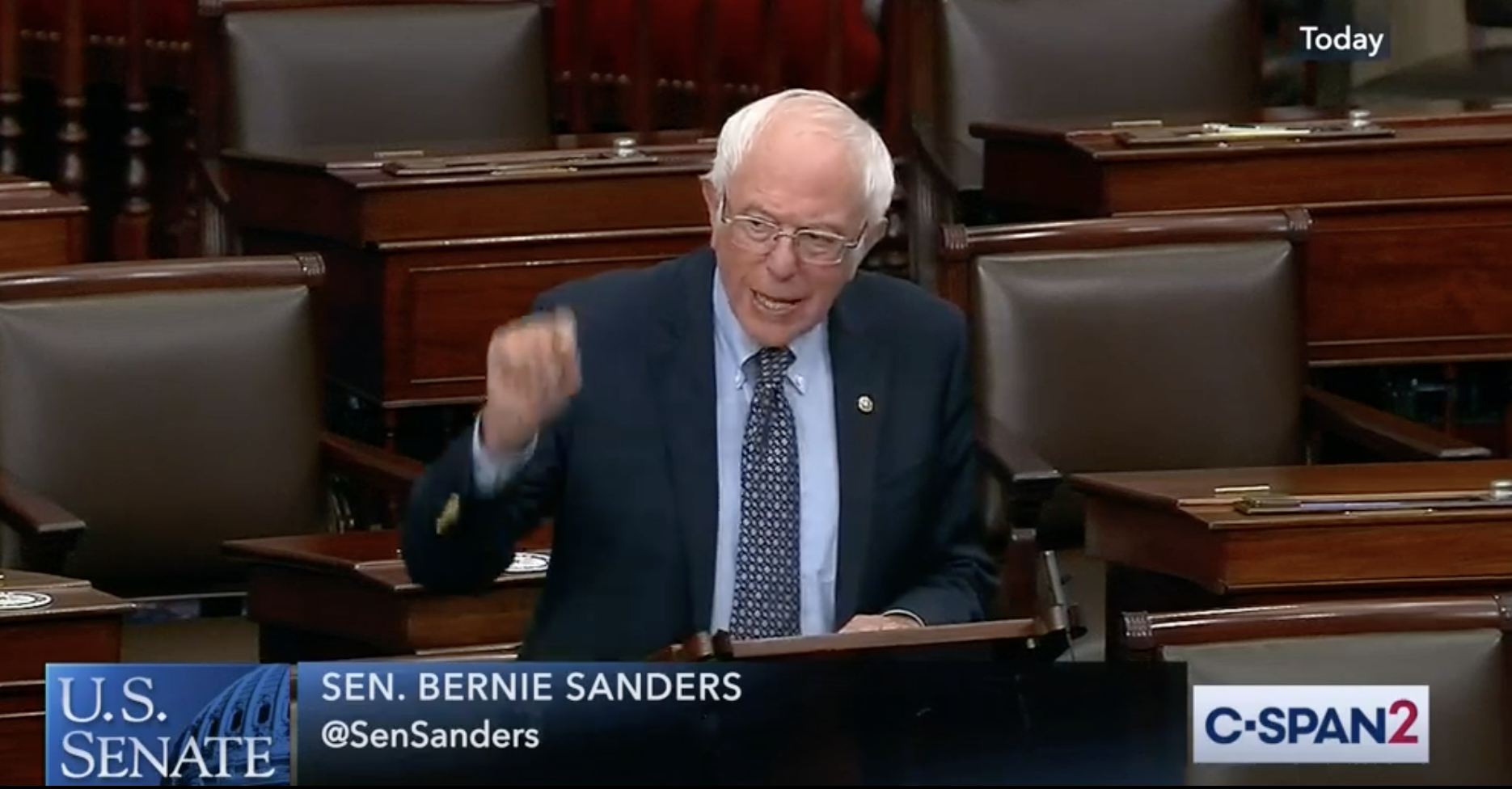 Senate Floor Speech By Bernie Sanders, Marijuana Legalization To Jumpstart Policing Reform